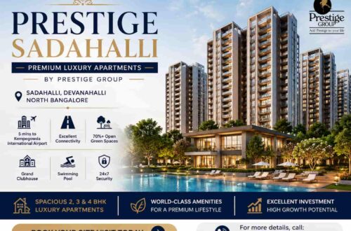 Prestige Sadahalli: Location, Price & Amenities | Prestige Projects 4 Prestige Sadahalli