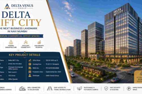 Delta NIFT City vs Other Commercial Projects in Airoli 4 Delta NIFT City