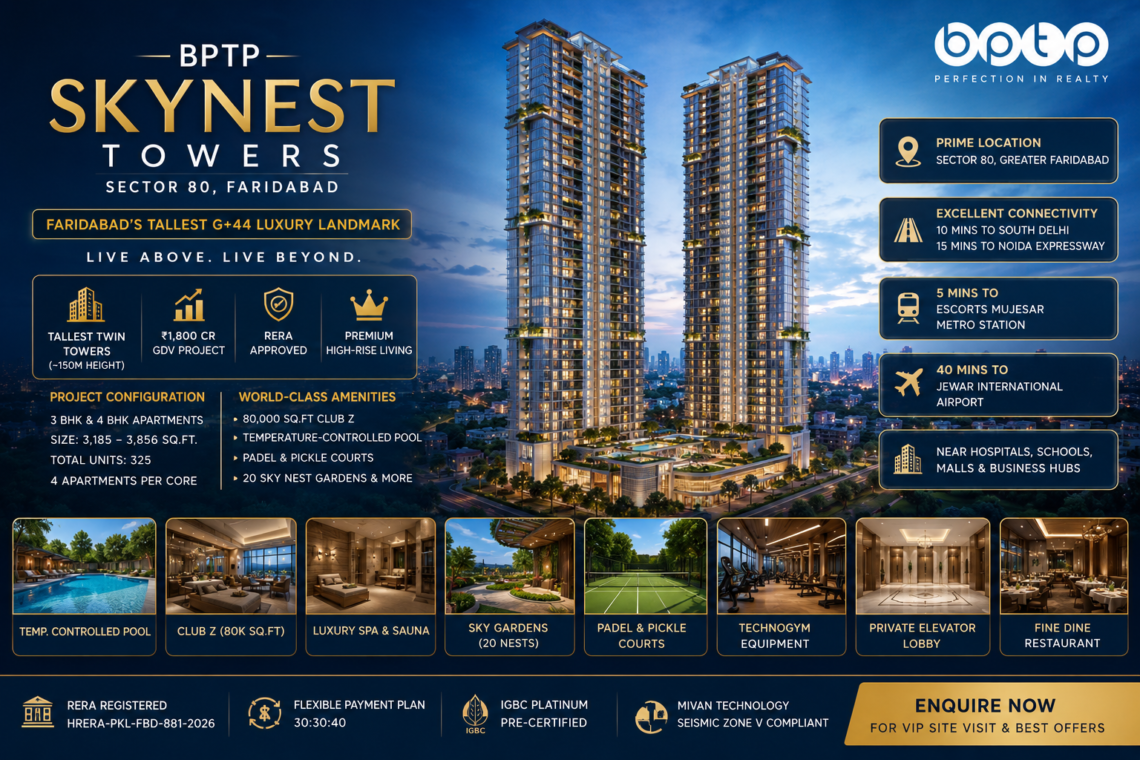 BPTP Skynest Towers