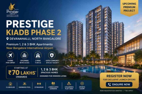 Prestige KIADB Phase 2 Devanahalli – Price, Floor Plan & Location 4 Prestige KIADB Phase 2 1