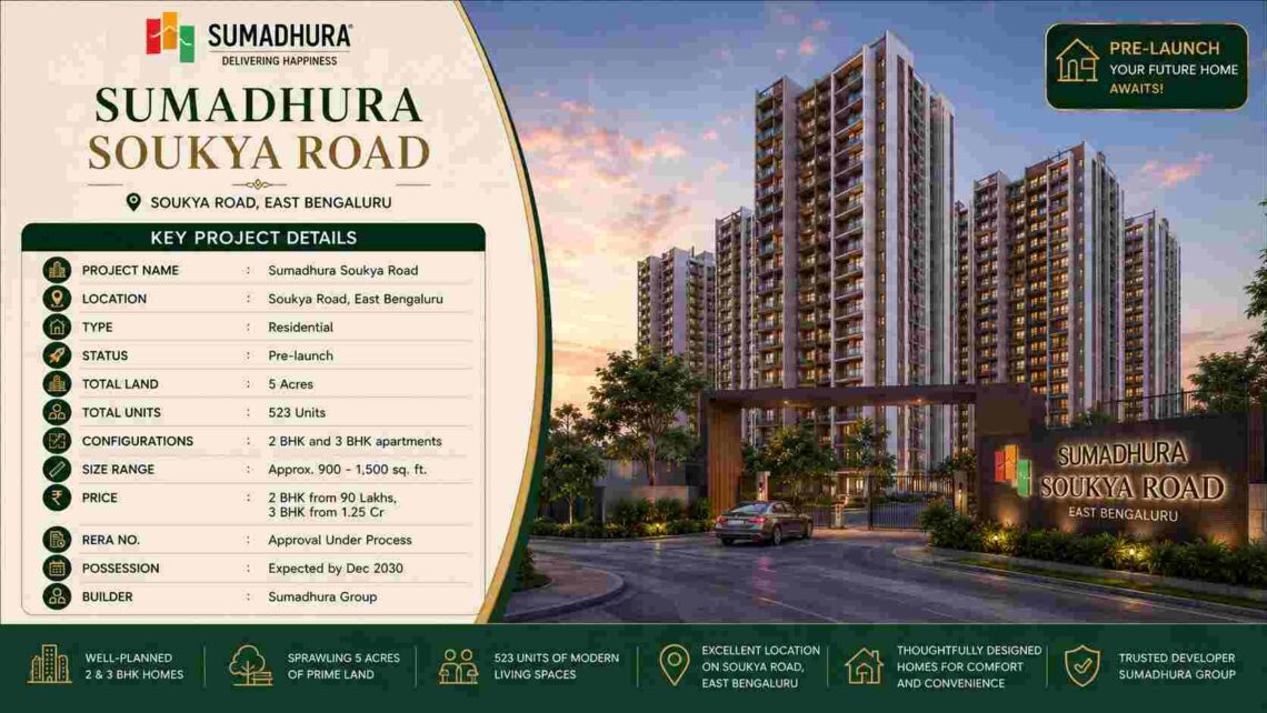 Sumadhura Soukya Road