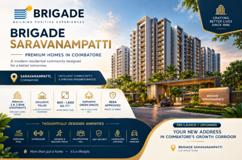 What Is the Expected Possession Date of Brigade Saravanampatti? 2 Brigade Saravanampatti