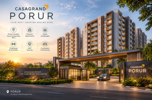 Casagrand Porur Chennai | 348 Homes on Mount-Poonamallee Road 4 casagrand-porur-projects