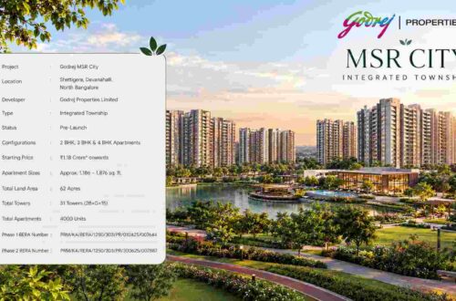 Why Is Godrej MSR City Attracting Homebuyers in North Bangalore? 4 Godrej MSR City